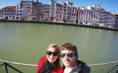 Bayona … fuimos desde Bordeaux con  a pasar el día!
