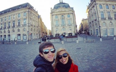 La famosa Place de la Bourse, es el símbolo de Burdeos !!