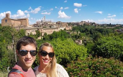 Siena desde lejos ! Tan linda la Toscana !!!