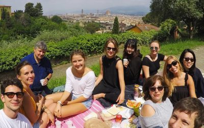 Ultimo giorno del corso di italiano…picnic!!!