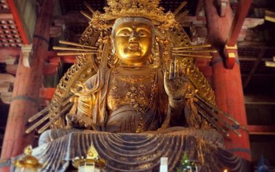 Todaiji Temple en Nara! templo Budista en Japón