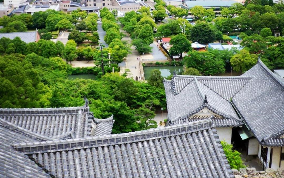 Vistas desde lo alto del Castillo Himeji  !*****************...