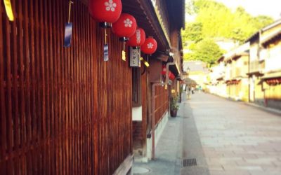 Barrio Higashi Chaya en Kanazawa. Una belleza!