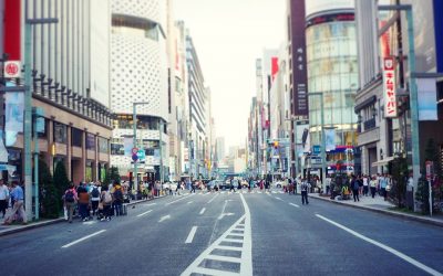 Caminando por Ginza… imposible no comprar algo !