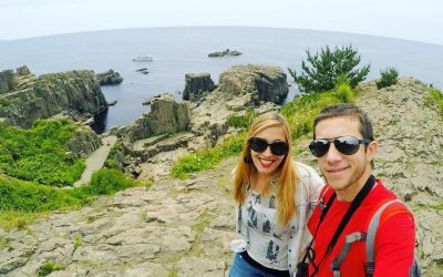 Tojinbo Cliff !