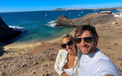 Playa del Papagayo en la isla de Lanzarote – Feliz 2022 | Islas Canarias