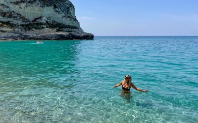 La principal playa de Tropea – Playa de la Rotonda – Spiaggia della Rotonda – Italia Road Trip