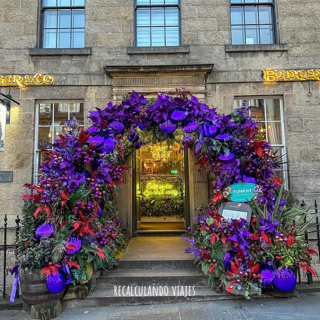 edimburgo en navidad escocia