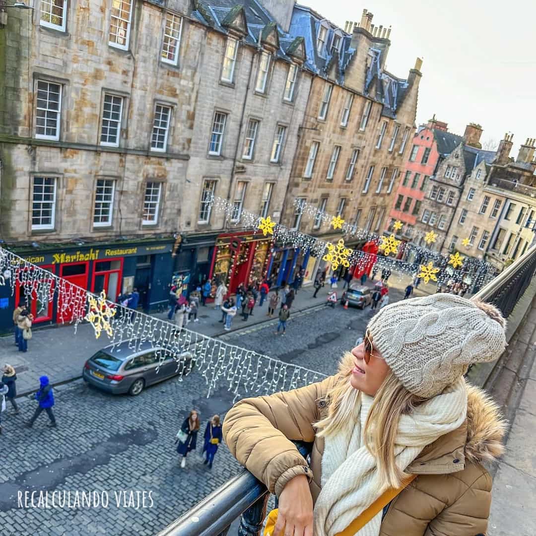 navidad en edimburgo escocia