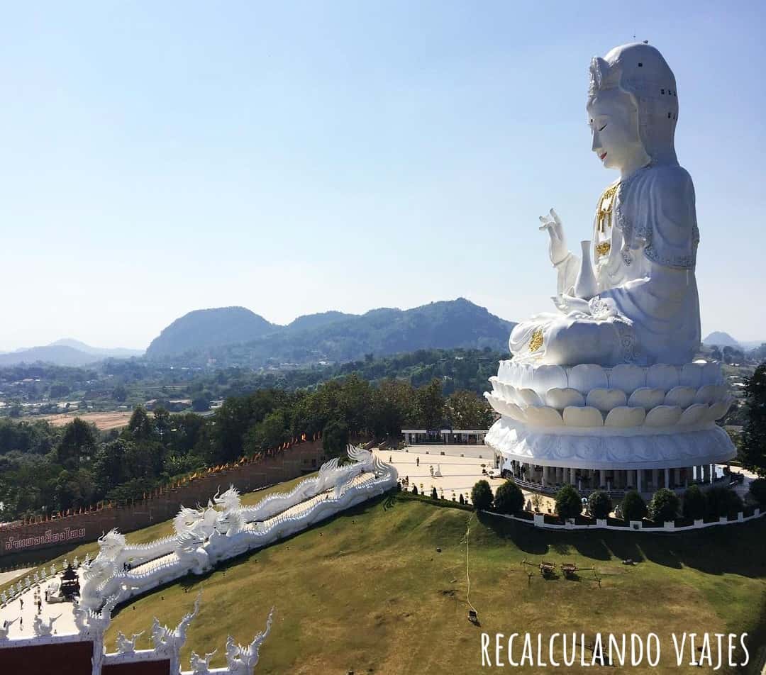 big buddha chiang rai - wat huay pla kang
