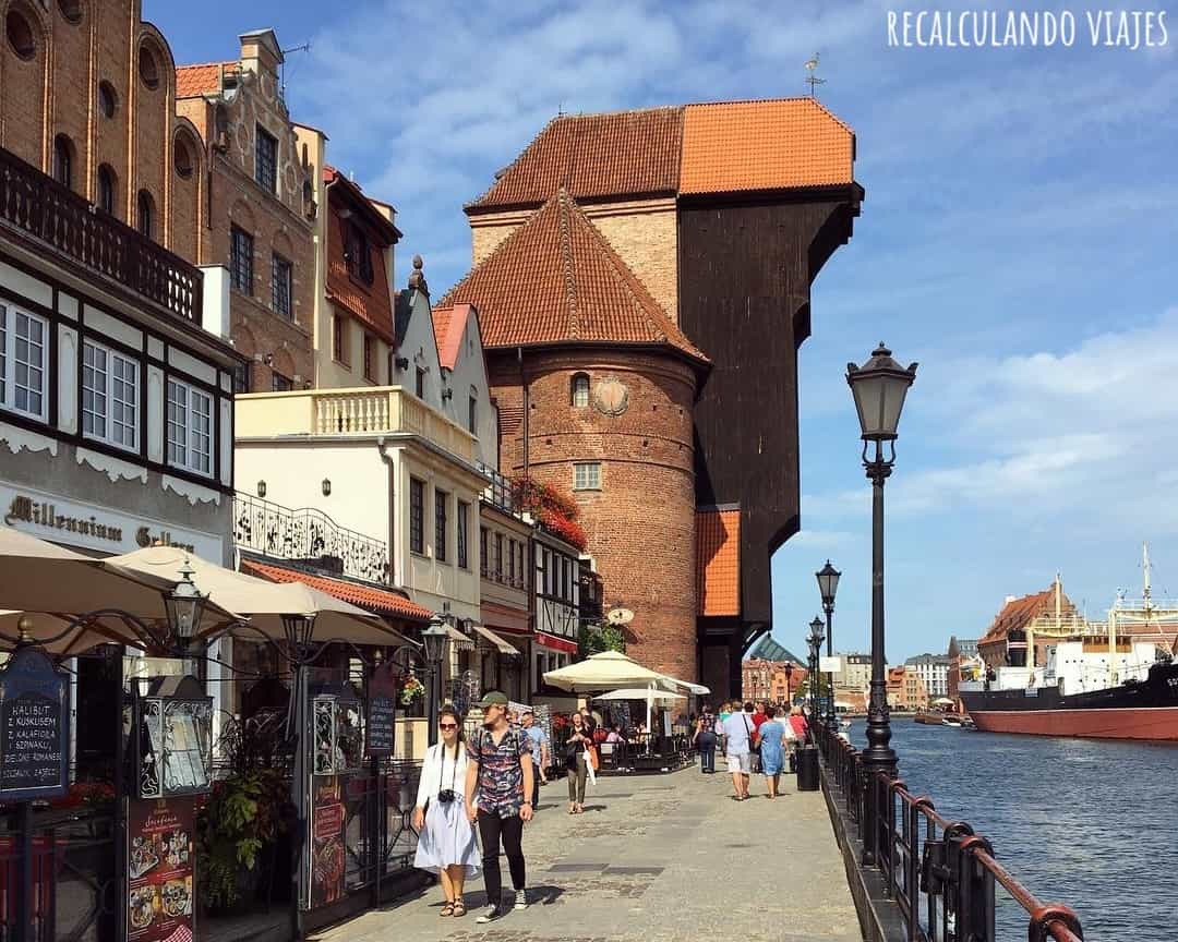 que ver en gdansk -grua