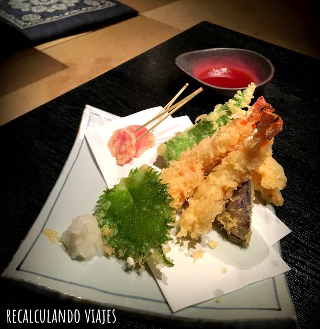 comida japonesa tempura