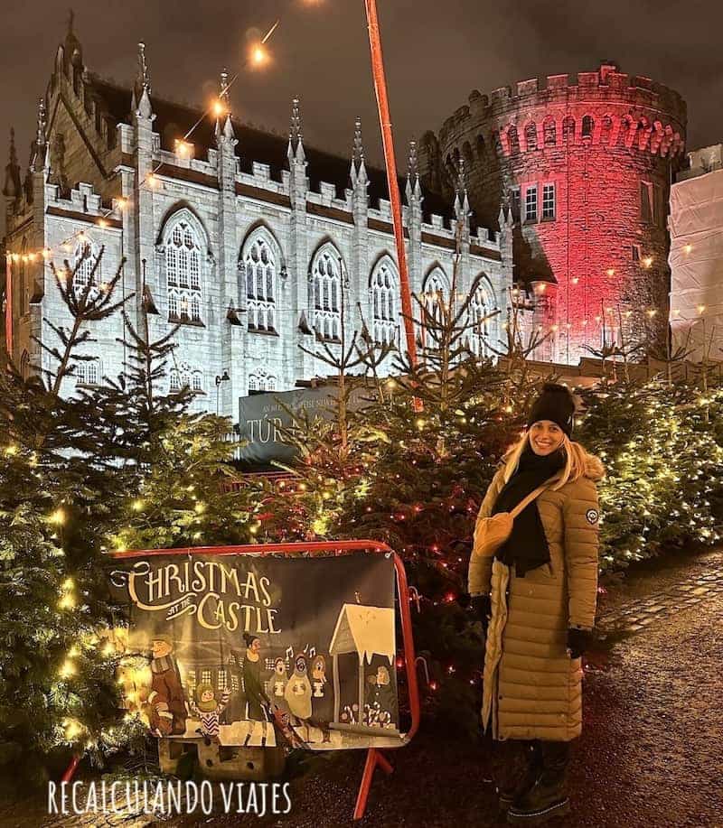 dublin en navidad castillo