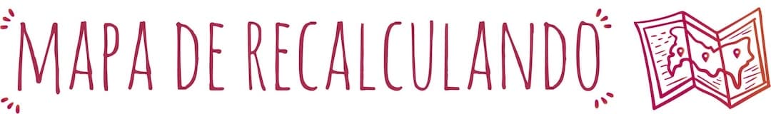 mapa recalculando viajes