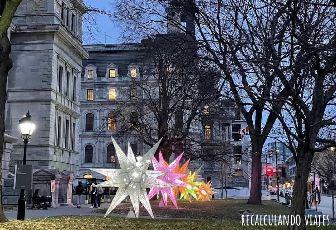 montreal en navidad - old montreal