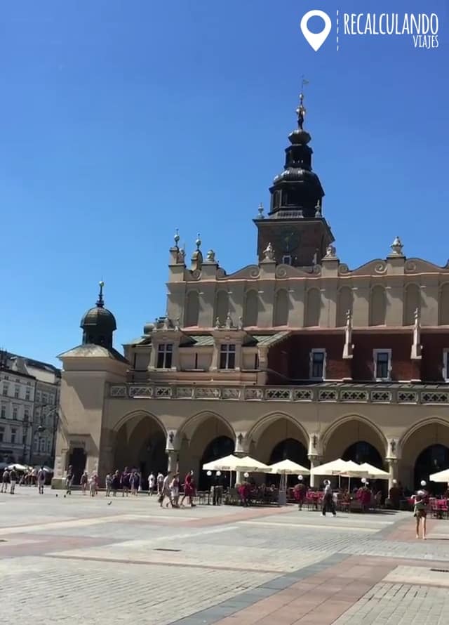 plaza del mercado cracovia