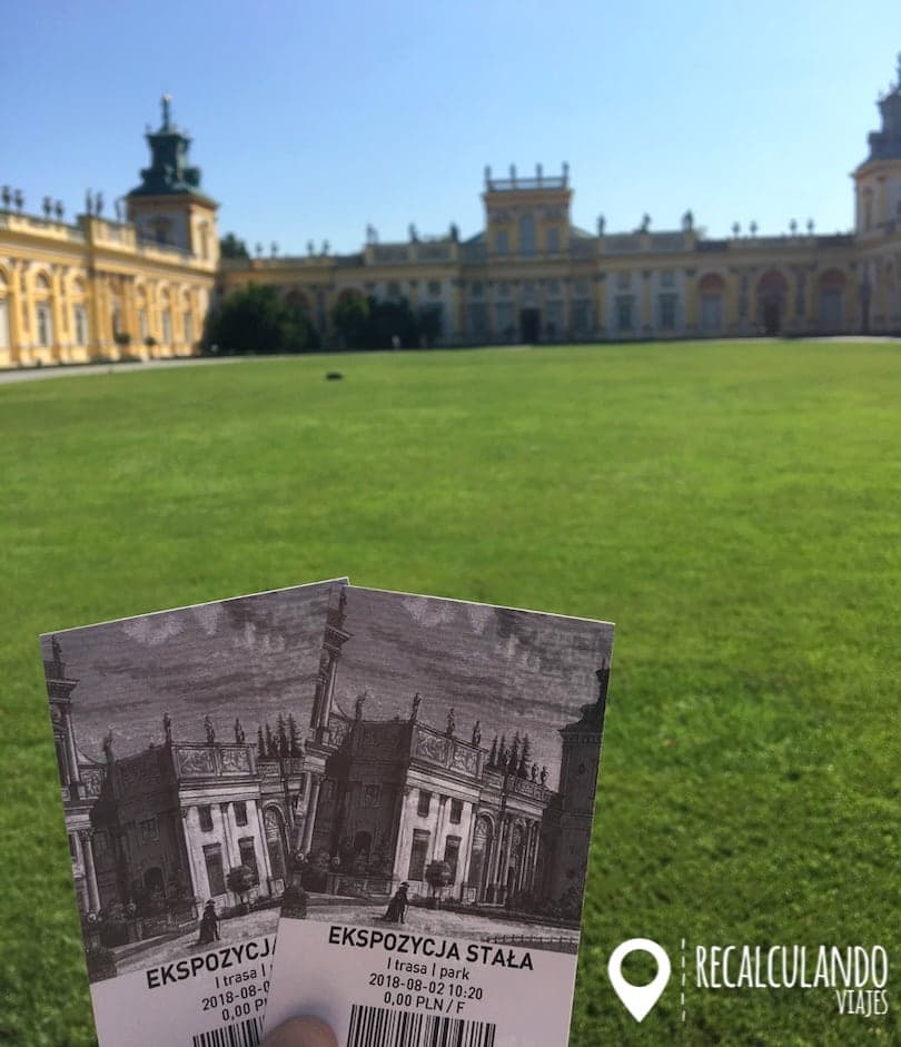 que ver en varsovia en 3 dias palacio de wilanow