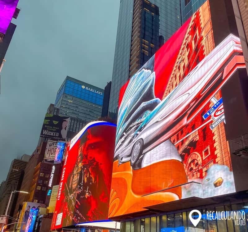 times square en navidad