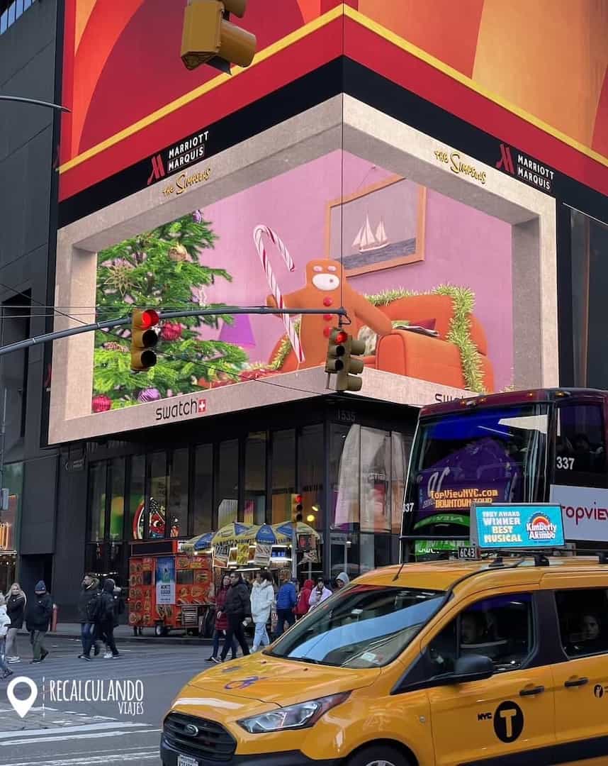 times square navidad