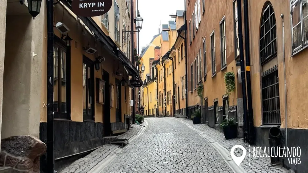 que ver en stortorget callejuelas