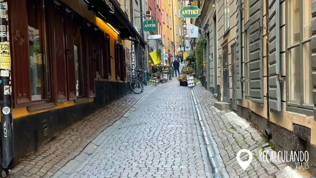 que ver en stortorget estocolmo callecitas