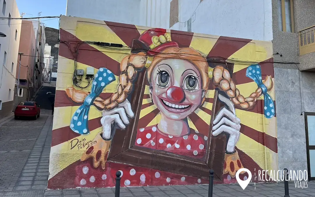 que ver en gran tarajal - murales