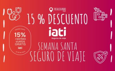 ➣ IATI Seguros Descuento 15 % Semana Santa – (Oferta Exclusiva MARZO)