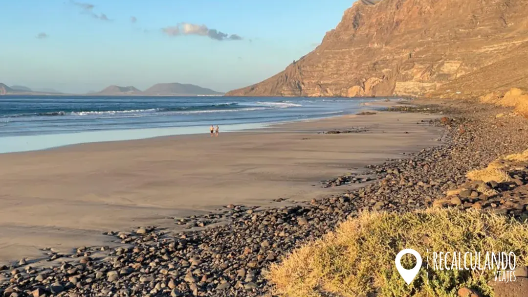 playas de lanzarote - playa de famara