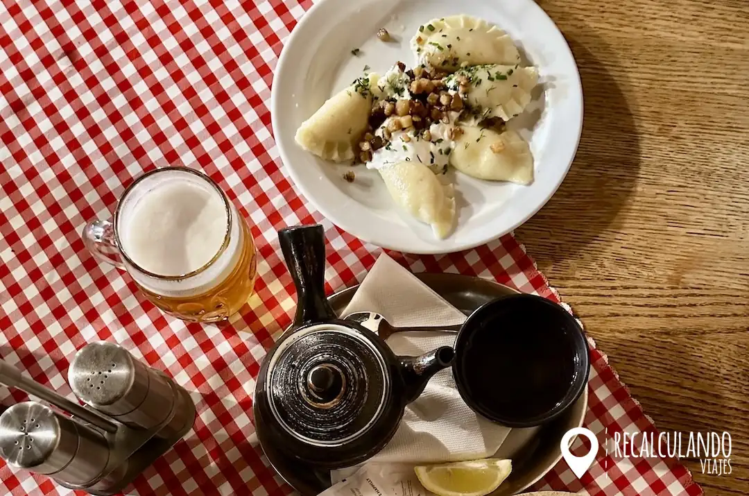 que comer en bratislava - pierogi