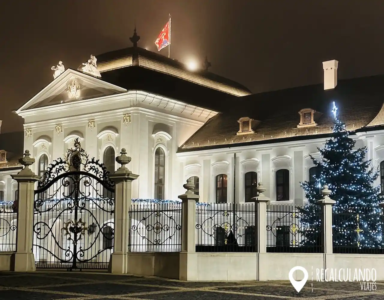 que ver en bratislava - palacio grassalkovich