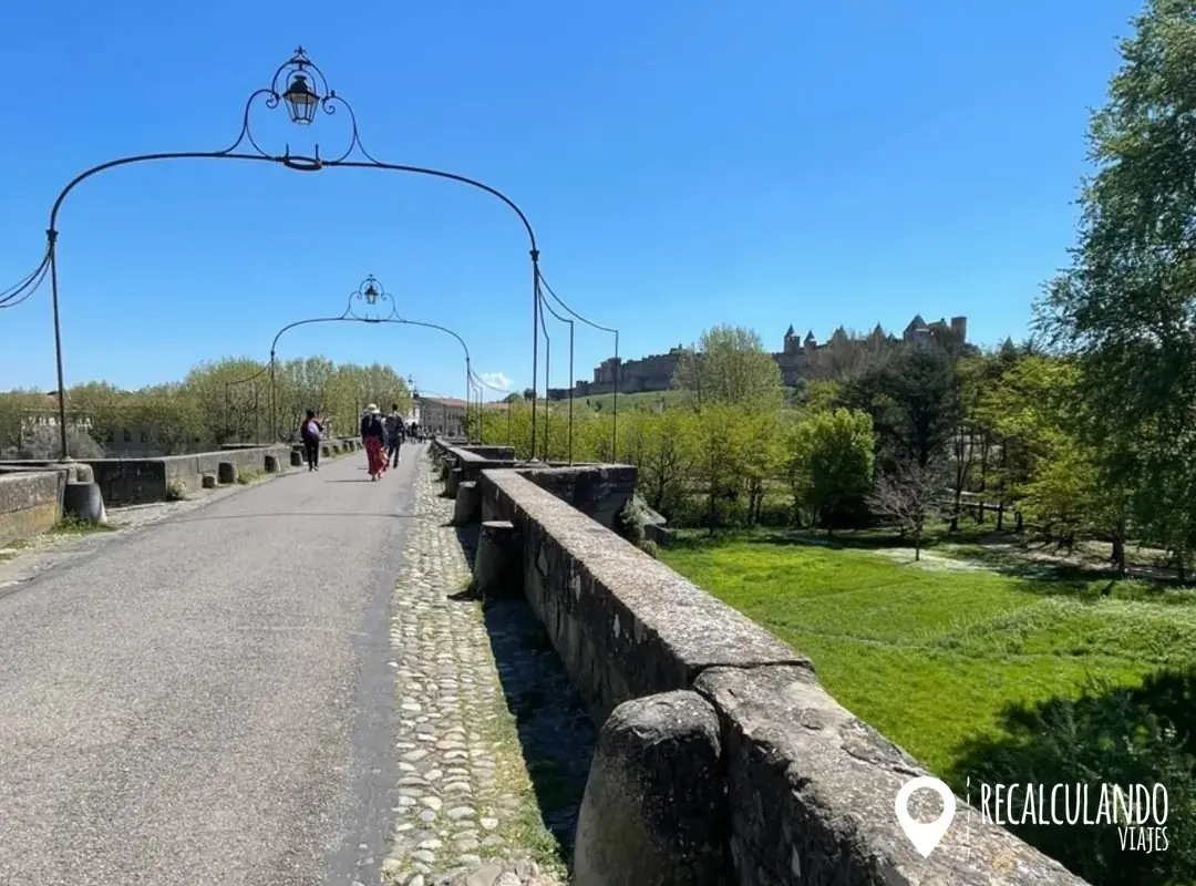 que ver en carcasona - puente viejo
