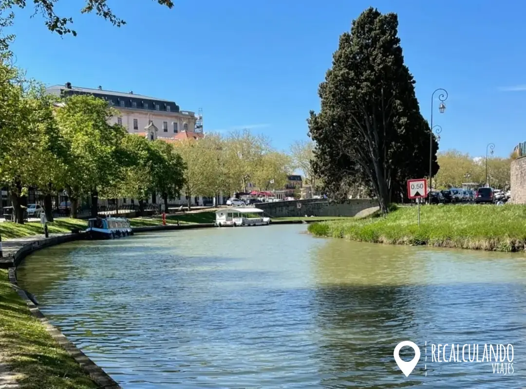 que ver en carcassonne - canal du midi