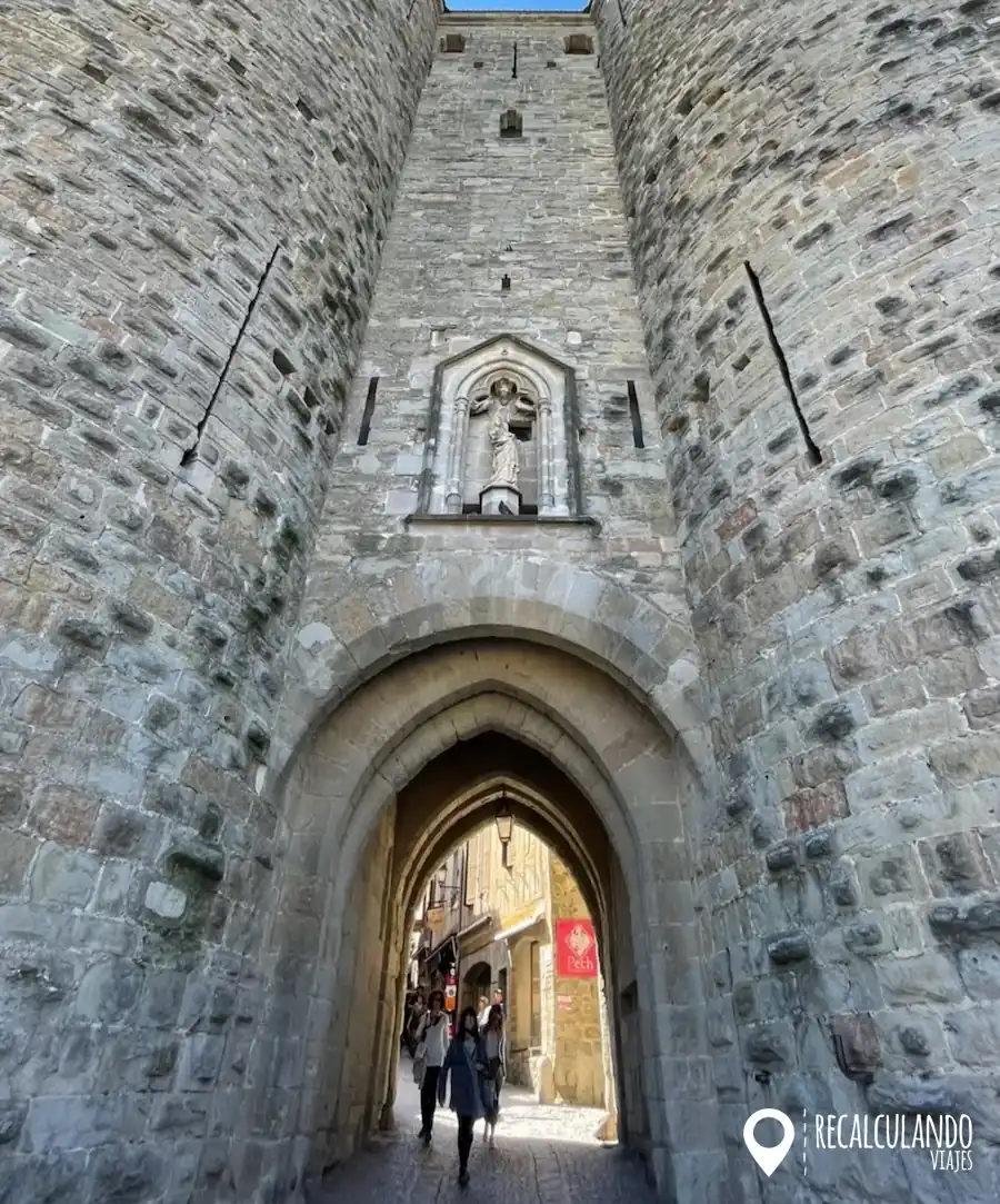 que ver en carcassonne - porte narbonnaise