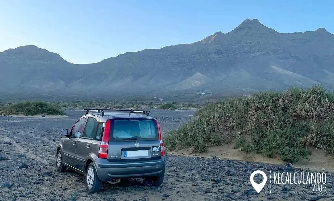playas de cofete en coche