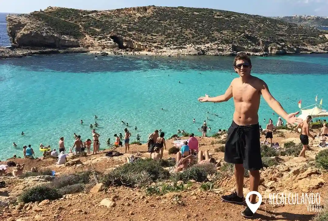 que ver en comino blue lagoon