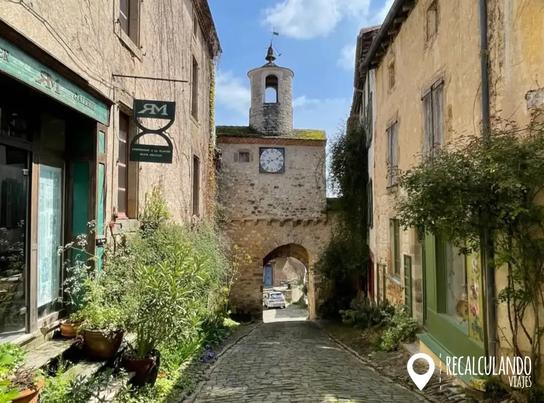 que ver en cordes sur ciel - la puerta del reloj