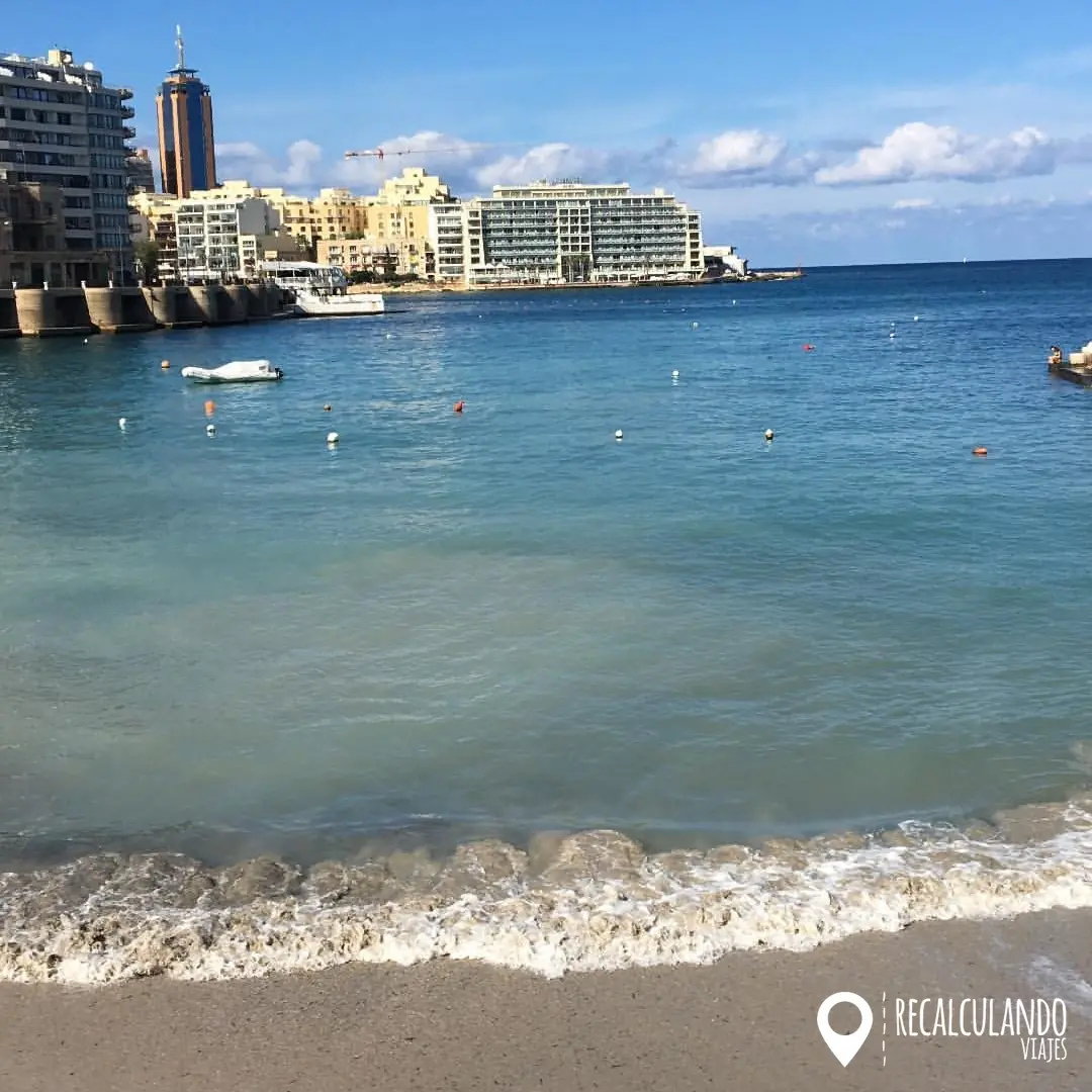 san julian balluta bay beach