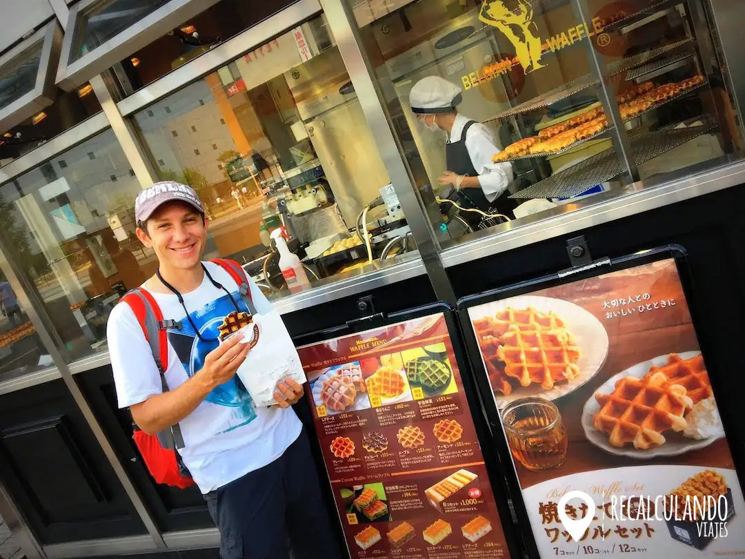 comida dulce en osaka