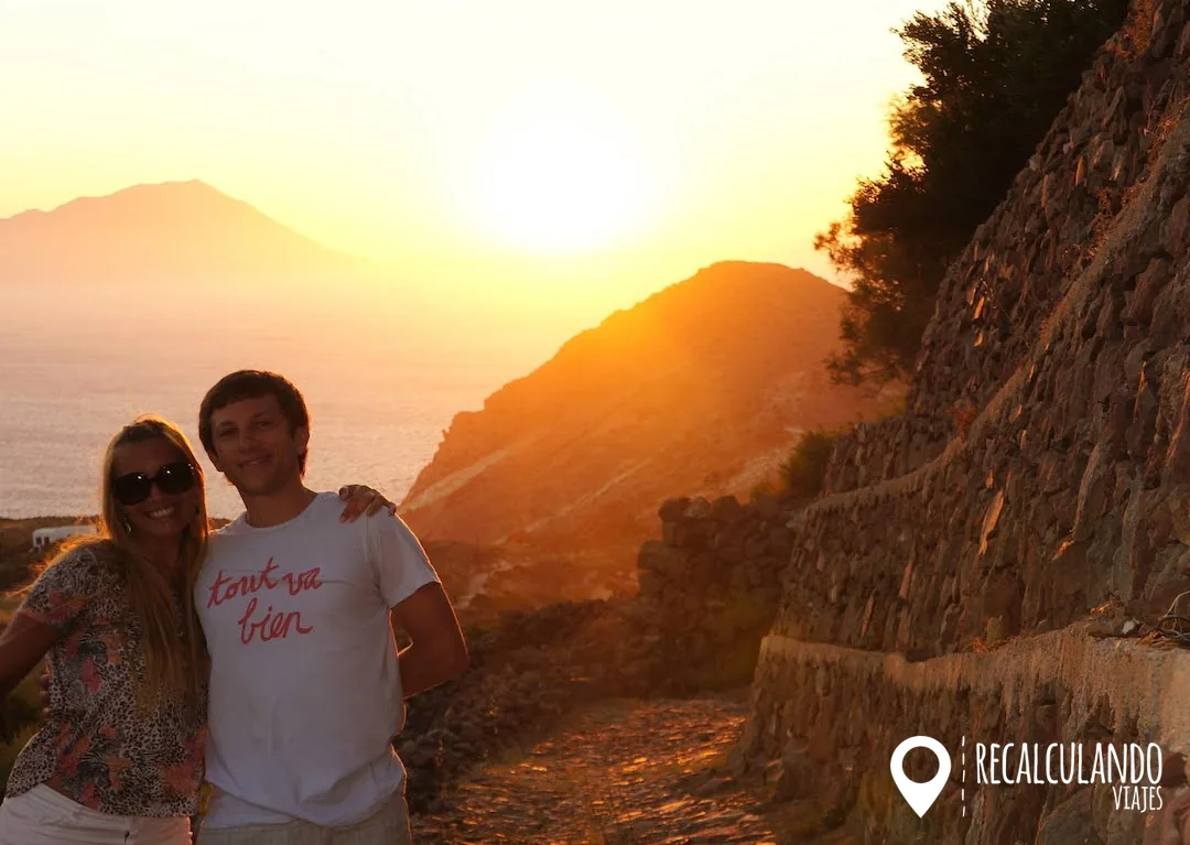 plaka atardecer