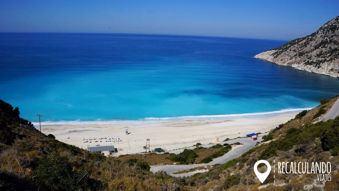 playa de myrtos cefalonia