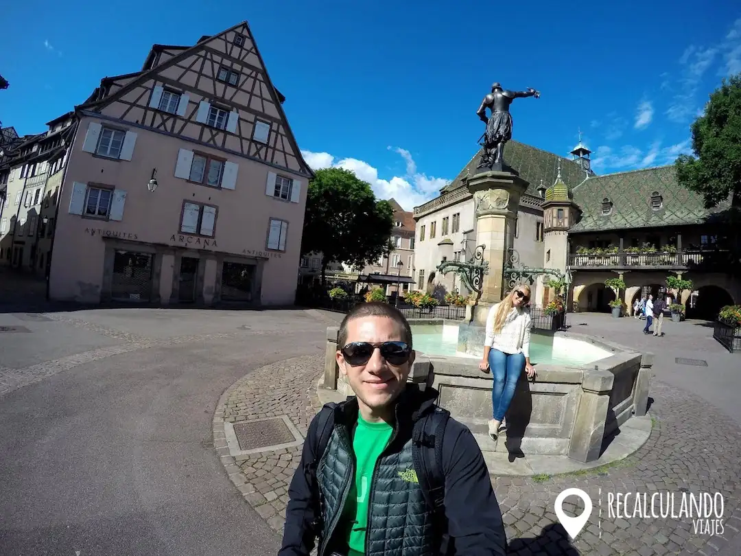 plaza de la antigua aduana colmar