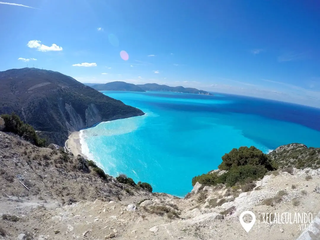 que ver en cefalonia mirador myrtos