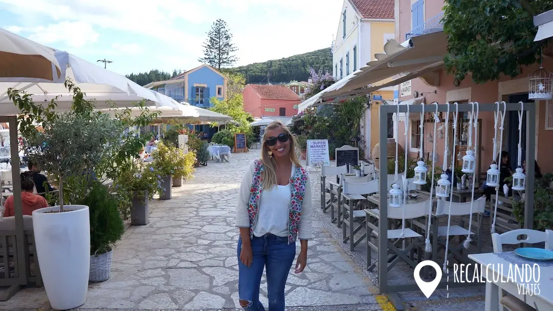 que ver en cefalonia pueblo fiscardo