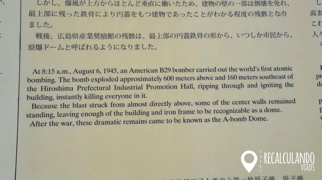 que ver en hiroshima memorial info