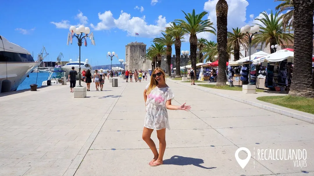 trogir paseo maritimo