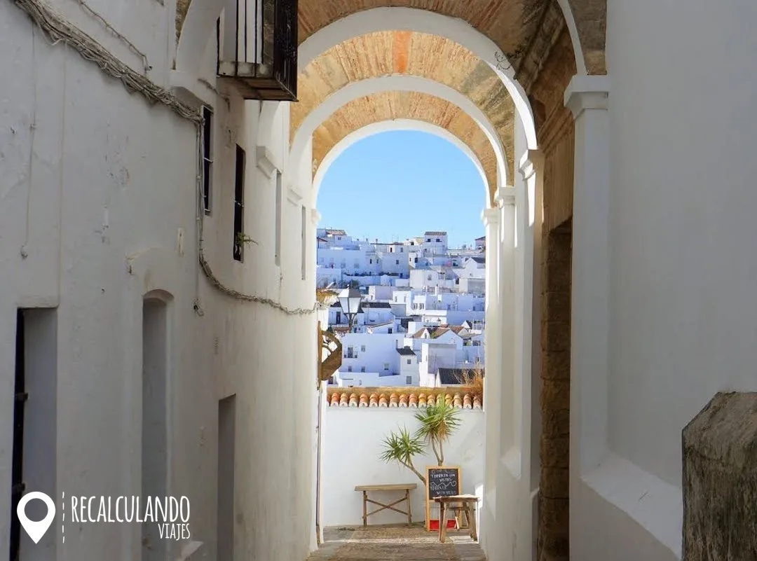 arco de las monjas que ver en vejer de la frontera