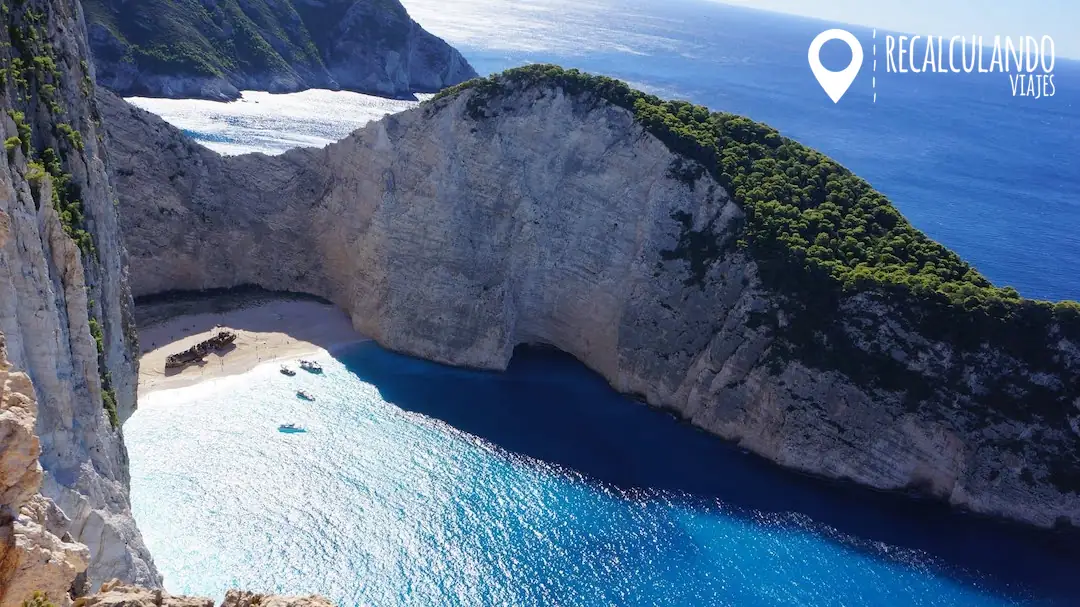 mirador de la playa del naavagio