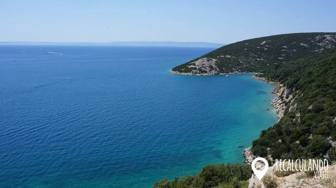 mirador playa kozica rab