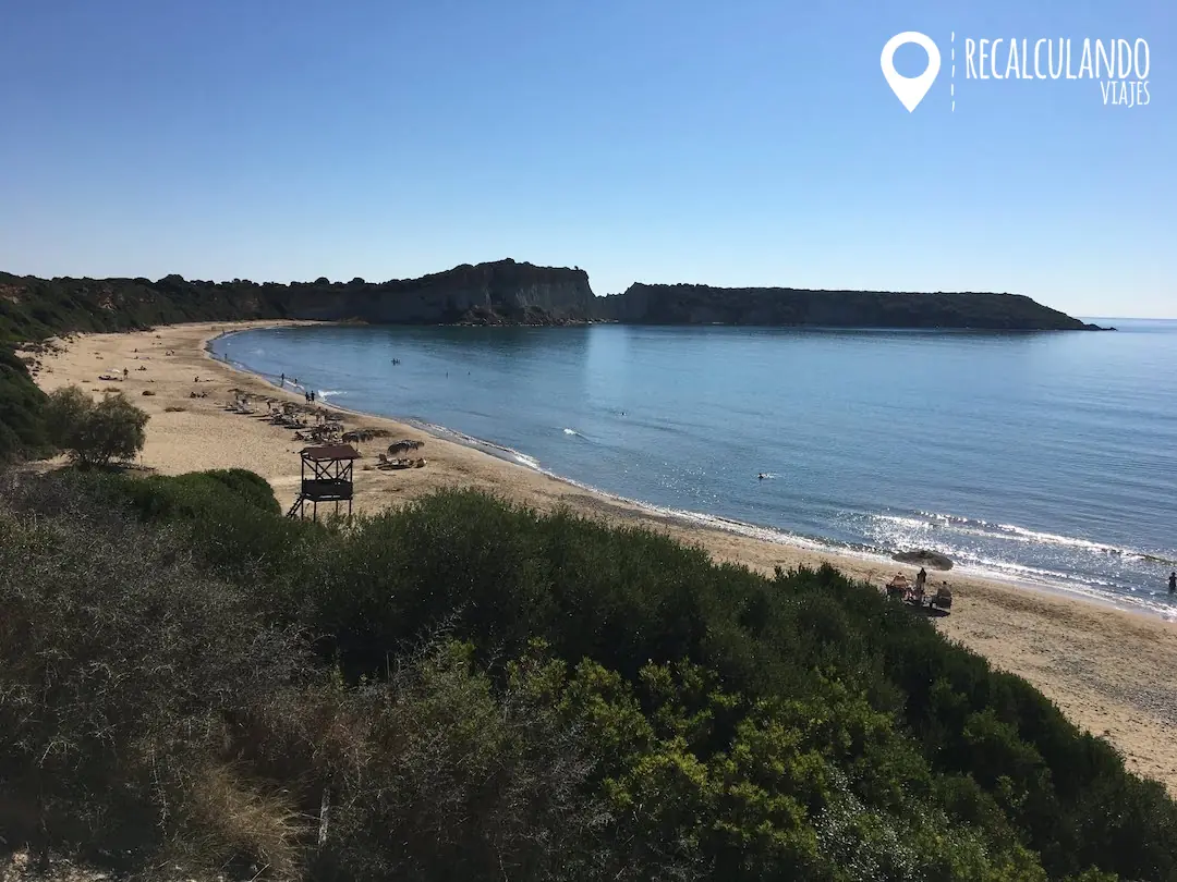 playa gerakas beach