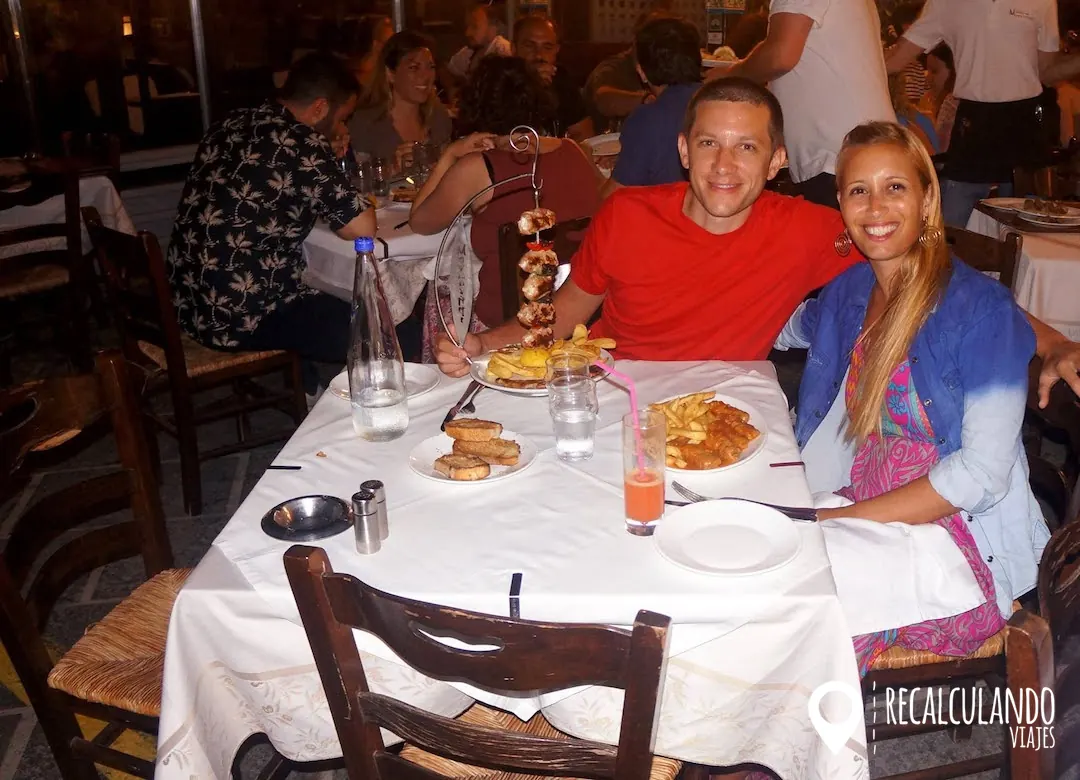 que comer en creta chania